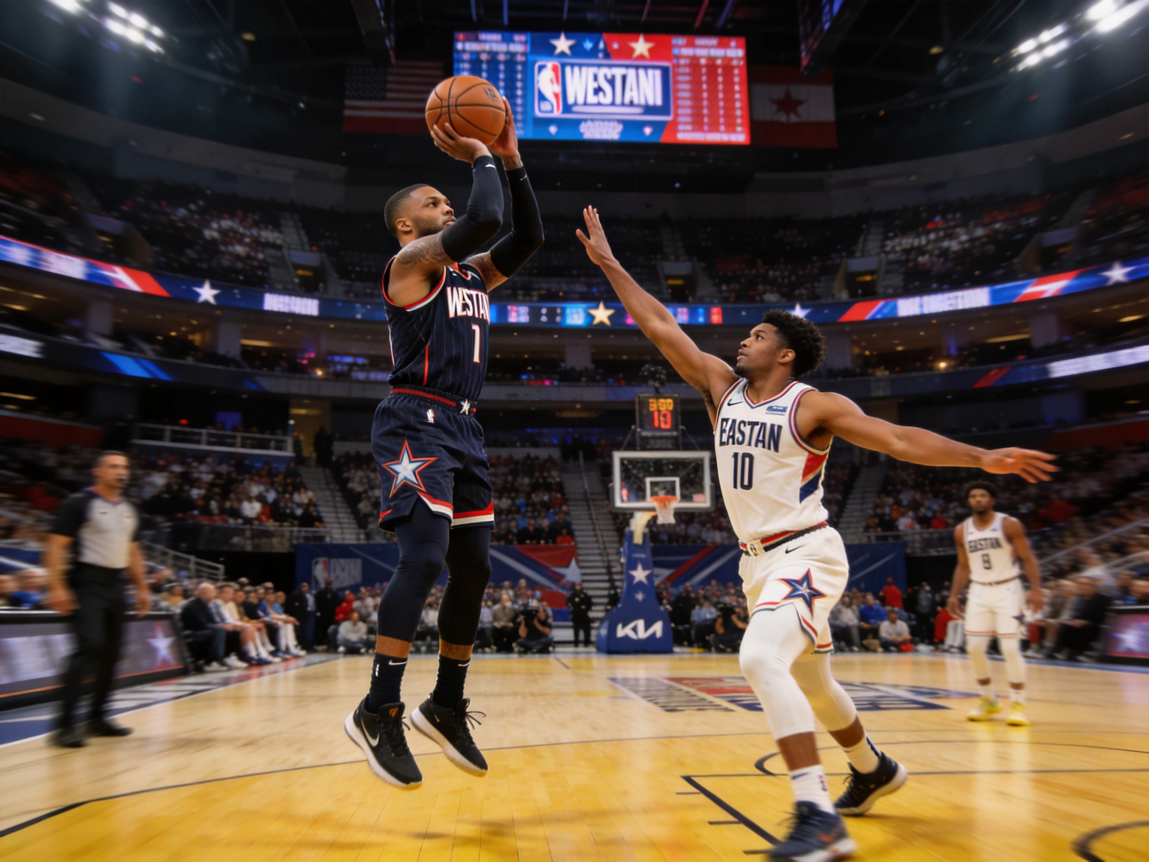 NBA全明星赛精彩集锦配图